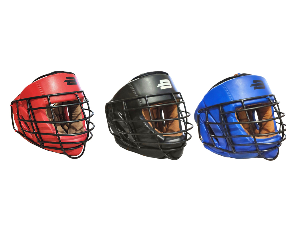 Шлем с металлической решеткой BoyBo Flexy BP2005