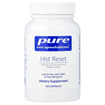 Pure Encapsulations, Hist Reset, 120 Capsules