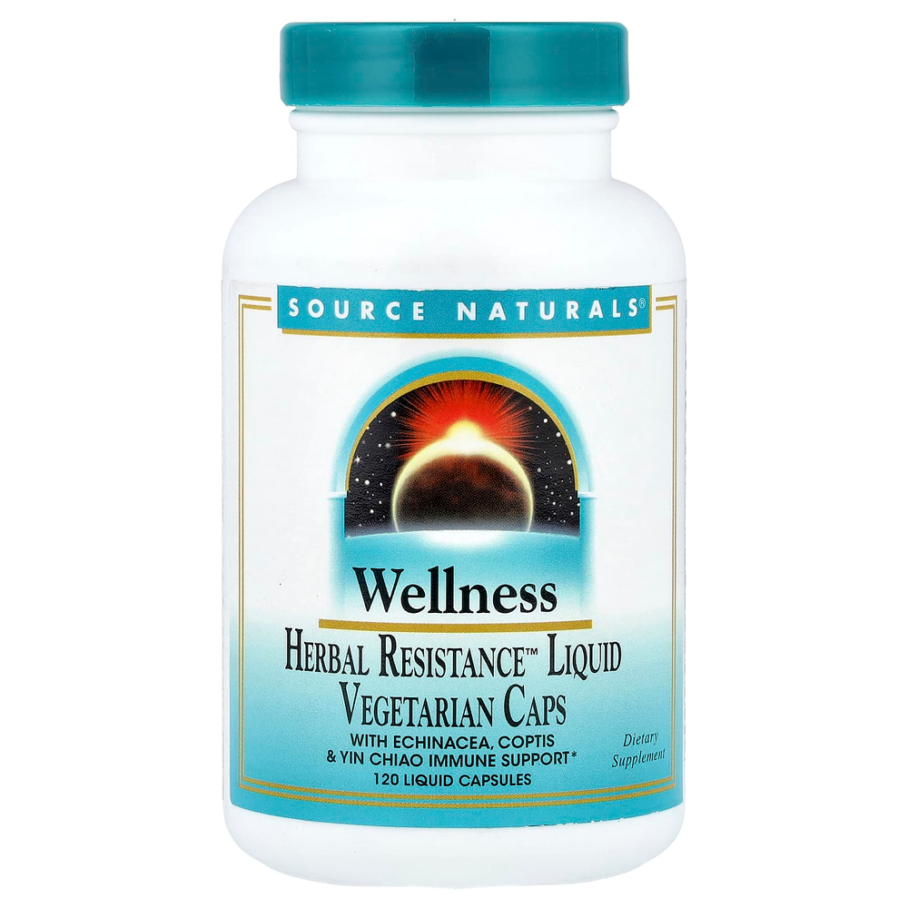 Source Naturals, Wellness Herbal Sustainable Sustainable™, 120 капсул