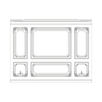 Стена RODECOR Лемус Ф3 77113RC**