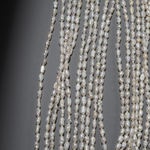 Жемчуг культивированный Кеши, белый, 3,5*6-7мм