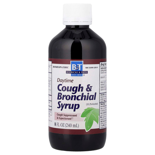 Boericke & Tafel, Бронхиальный сироп от кашля, дневной, 240 мл (8 жидк. унц.)