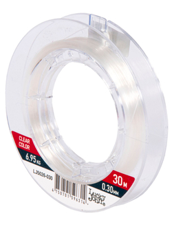 Леска монофильная зимняя Lucky John Ice Soft Fluorocarbon 30 м, 0.30 мм