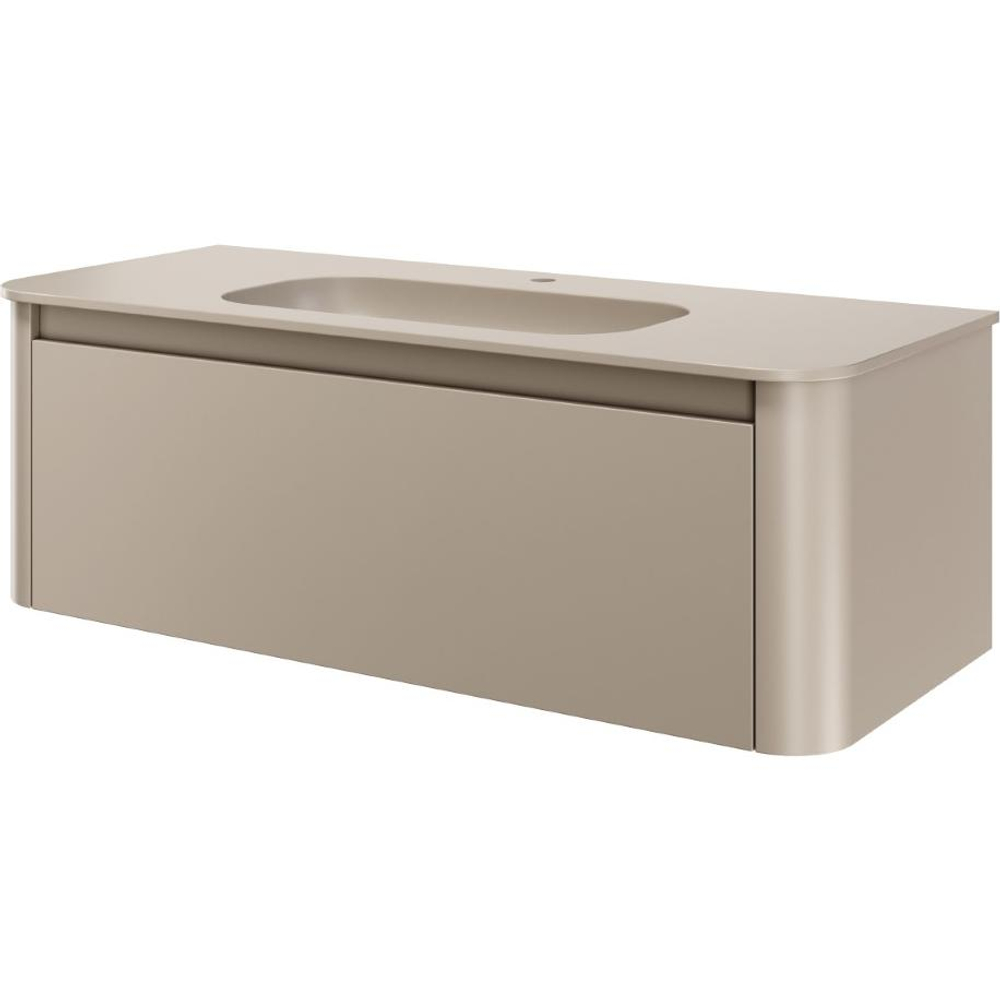 Тумба c раковиной VOI 786-120-D+782-120-D 120 см, на 1 отверстие, DAPHNE
