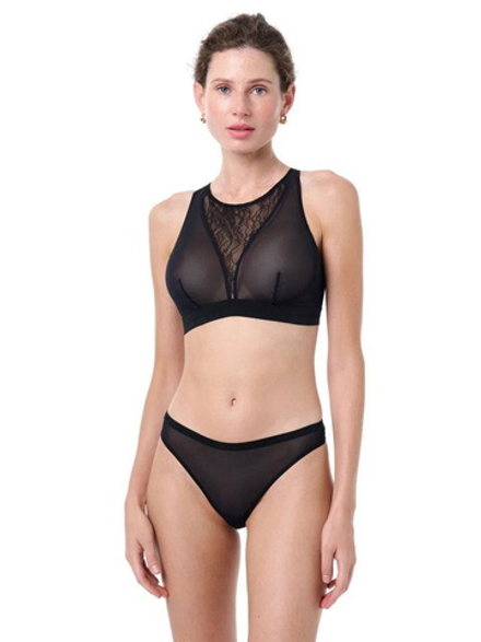 Трусы CHAIKA Bal des Fleurs (черный)