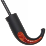 Зонт мужской полуавтомат «Ultramarine - Томас», цвет черный, ручка крючок, d98см