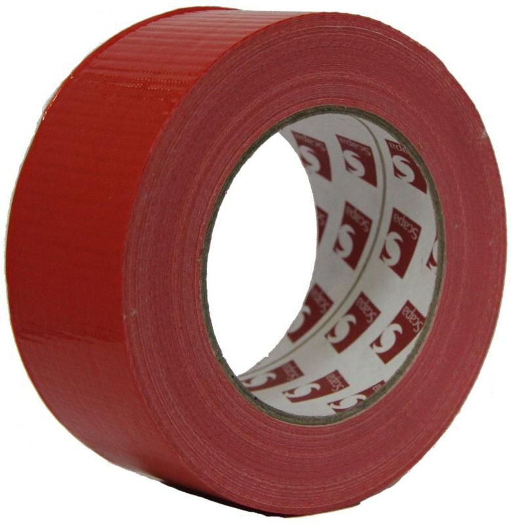 Тканевая лента Scapa 50 мм х 50 м (красный скотч), для лечения копыт КРС и маркировки, Страна производства: ШВЕЙЦАРИЯ