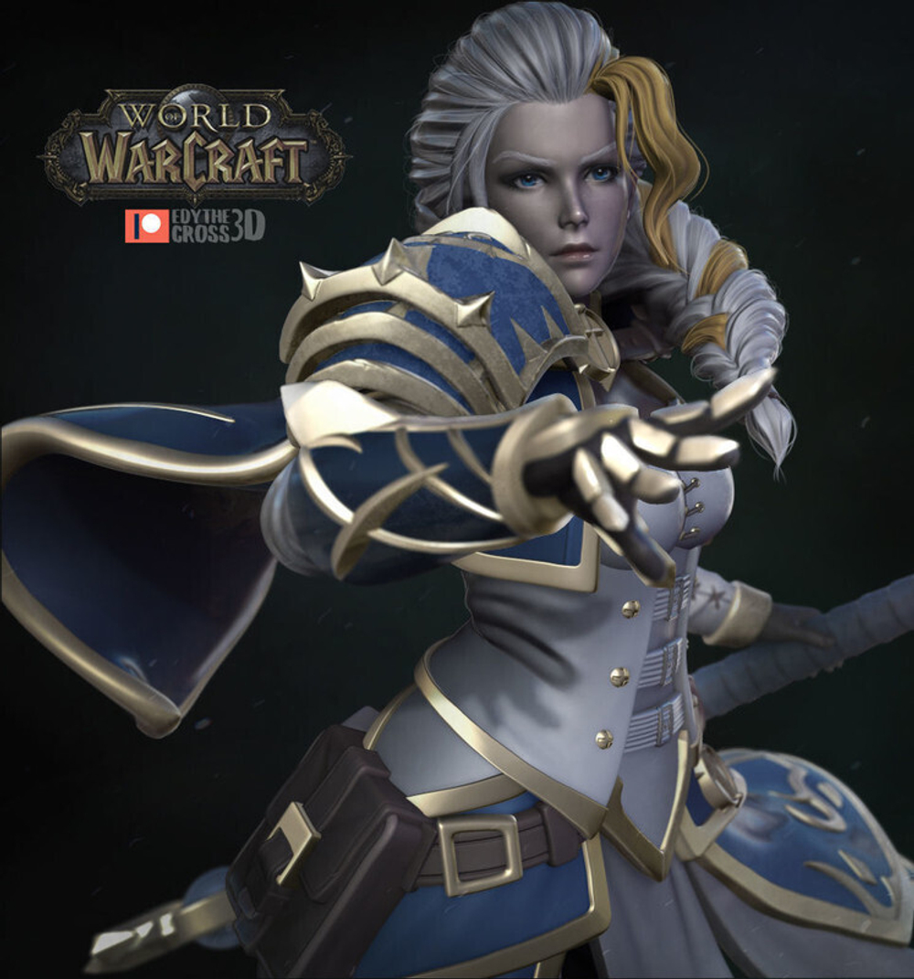 Джайна Праудмур Jaina Proudmoore world of warcraft wow Варкрафт Коллекционная Фигурка Аниме Коллекционная Фигурка Аниме