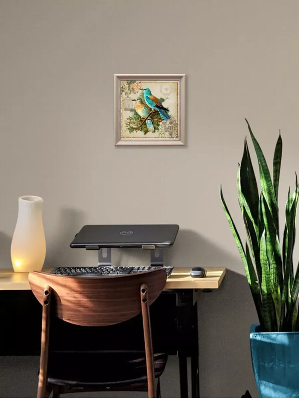 Картина на стену интерьерная на холсте 23х23см