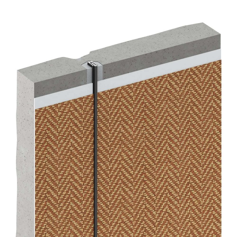 Теневой профиль разделительный анодированный бронзовый, 3000x5x10 мм