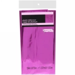 Скатерть фольгированная «Metallica» 137*183см цвет розовый, пвх