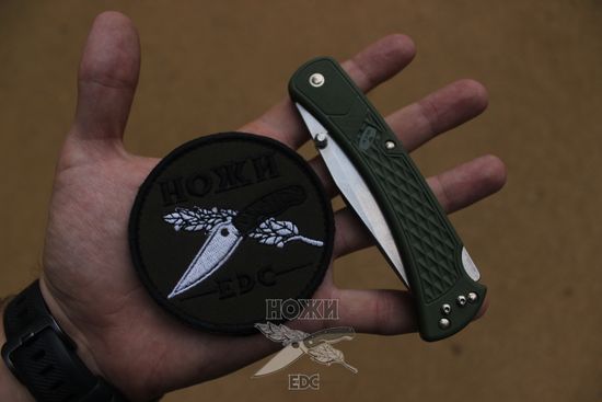 Складной нож BUCK 0110ODS2 110 Slim Knife Select c клинком из стали 420HC, рукоять ABS-пластик