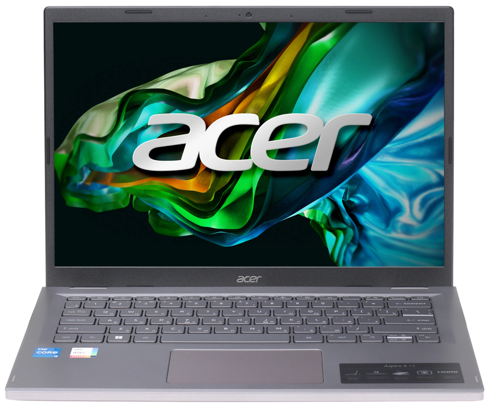 14" Ноутбук Acer Aspire A14-51GM (1920x1200, Intel Core i7-1355U, RAM 8ГБ, SSD 128ГБ, NVidia GeForce RTX 2050, OS Windows)