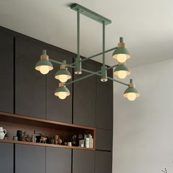 Подвесной реечный светильник FANTA LONG Green