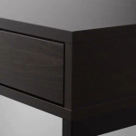 Письменный стол с ящиками - IKEA ALEX, 132x58 см, черно-коричневый, АЛЕКС ИКЕА
