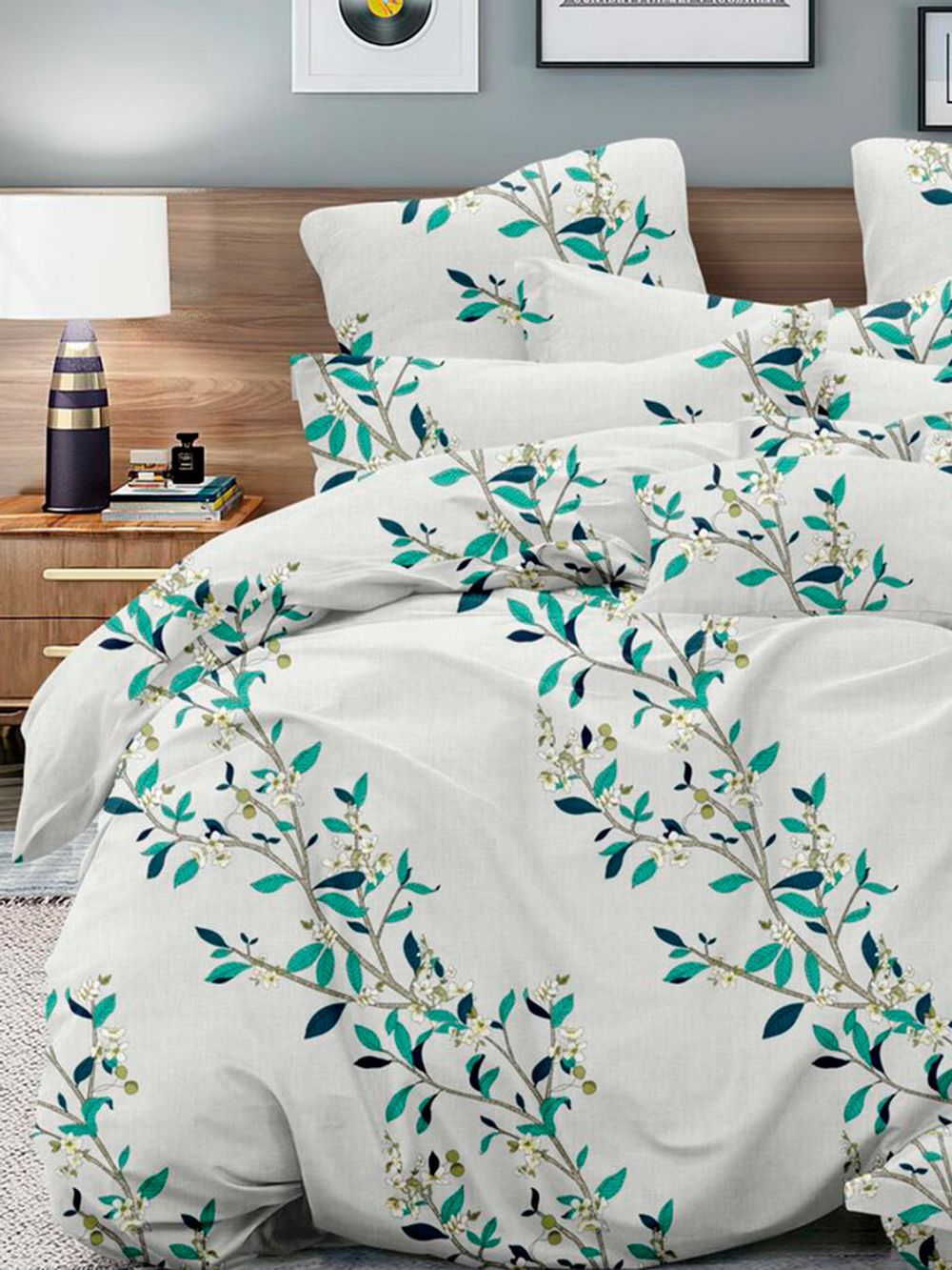 Наволочка комплект 2шт полисатин Simple House "Фаншань" 70x70 см