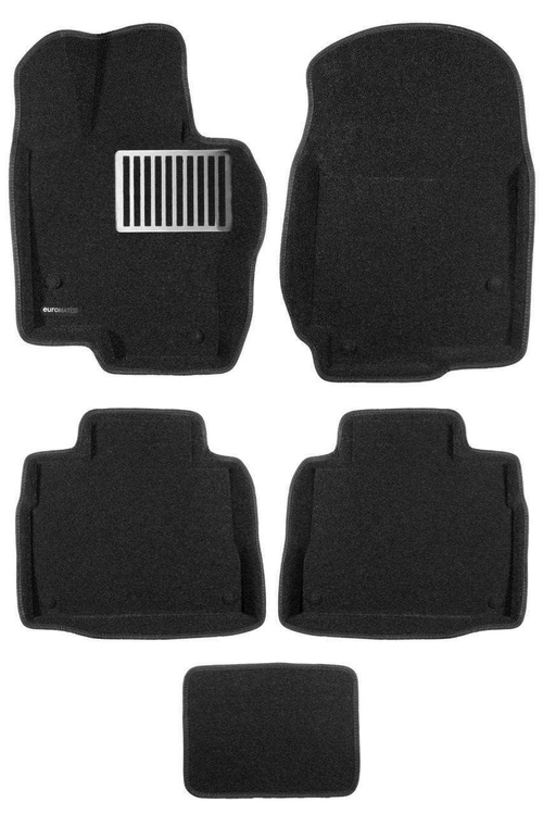Коврики салона для  MERCEDES C167 (GLE -Class) Coupe (2020-) Euromat 3D Lux черные. Арт. EM3D-003522