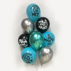 Фонтан из шаров "Для мужчин 11"