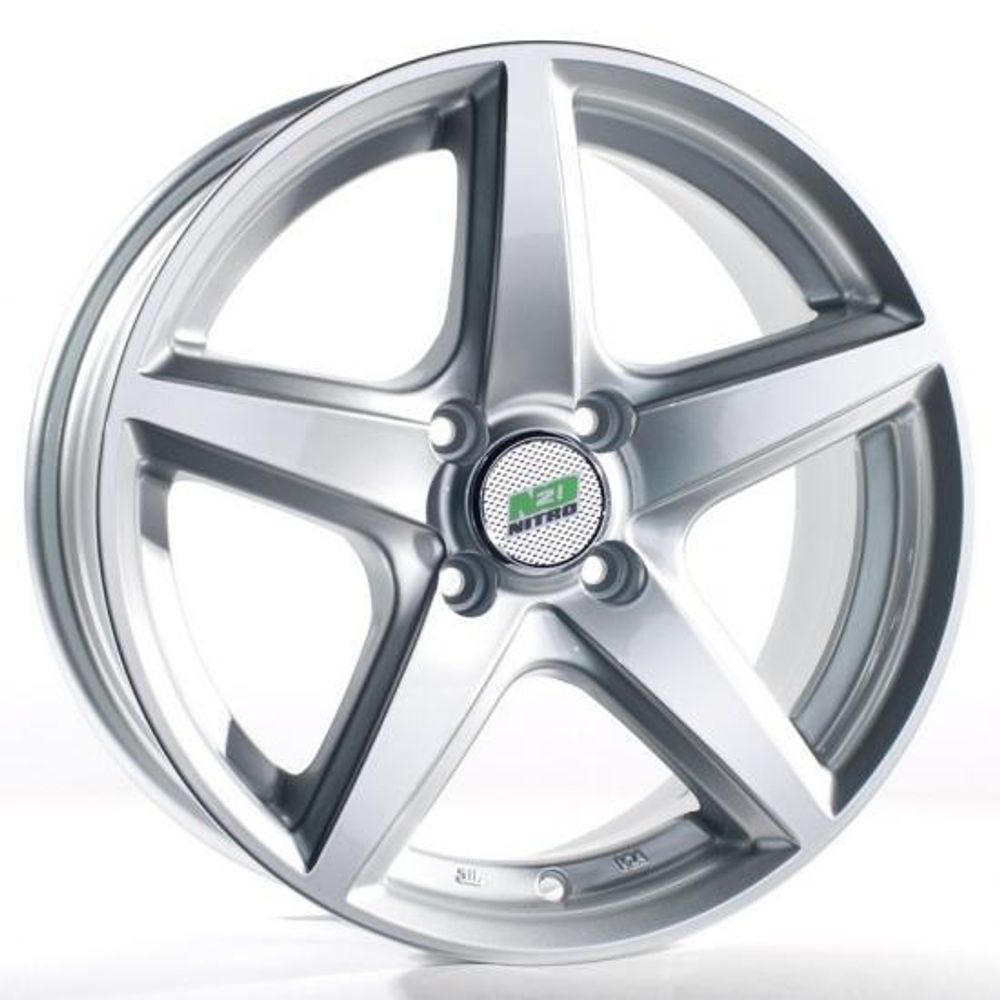 N2O Y244 6x14 4x100 ET 38 Dia 73.1 (silver)