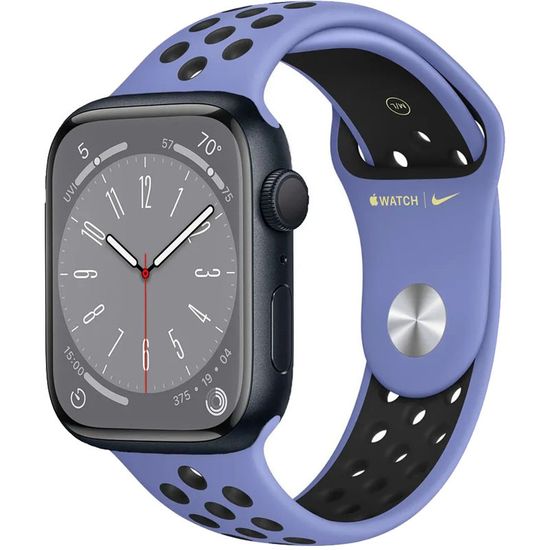 Apple Nike Sport Band for Apple Watch 42|44|45|49mm Nike Royal/Black (Фиолетовый/Чёрный) ​MWUA2ZM/A