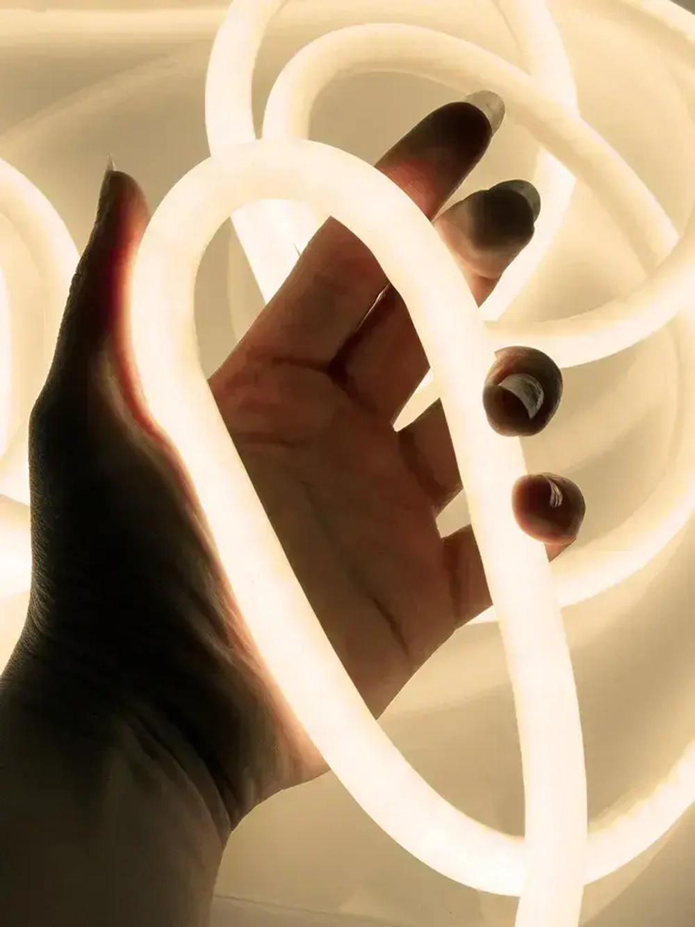 Светодиодная термостойкая лента для сауны 120 LED/м, 14,4 Вт/м, 24 В, влагозащищенная IP68, Белый 4000K, 5 м, с держателем ленты