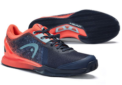 Женские Кроссовки теннисные Head Sprint Pro 3.0 Clay Women - dressblue/coral