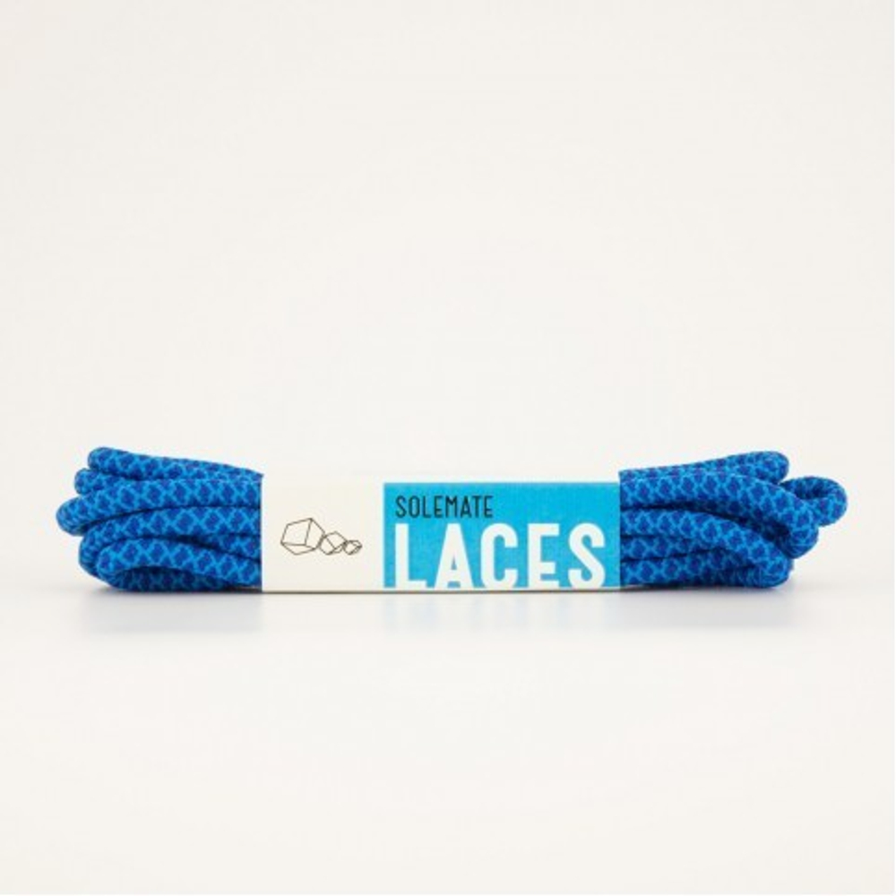 Шнурки Solemate Laces Сине-Голубого Цвета