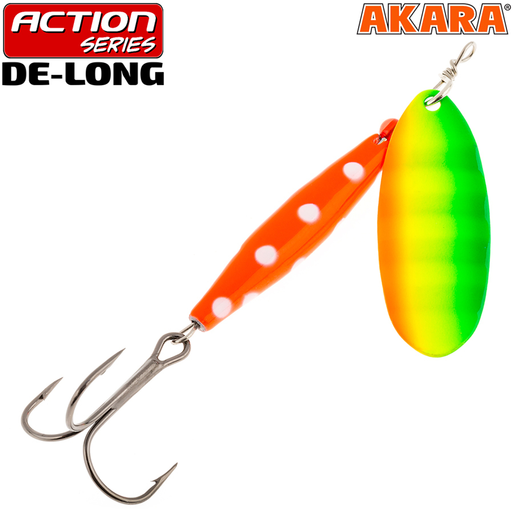 Блесна вращающаяся Akara Action Series De-Long 3 13 гр. 4/9 oz. A31
