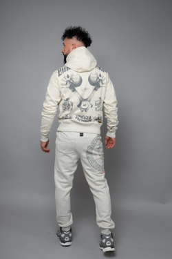 Худи светло-серое Yakuza Premium 3823C