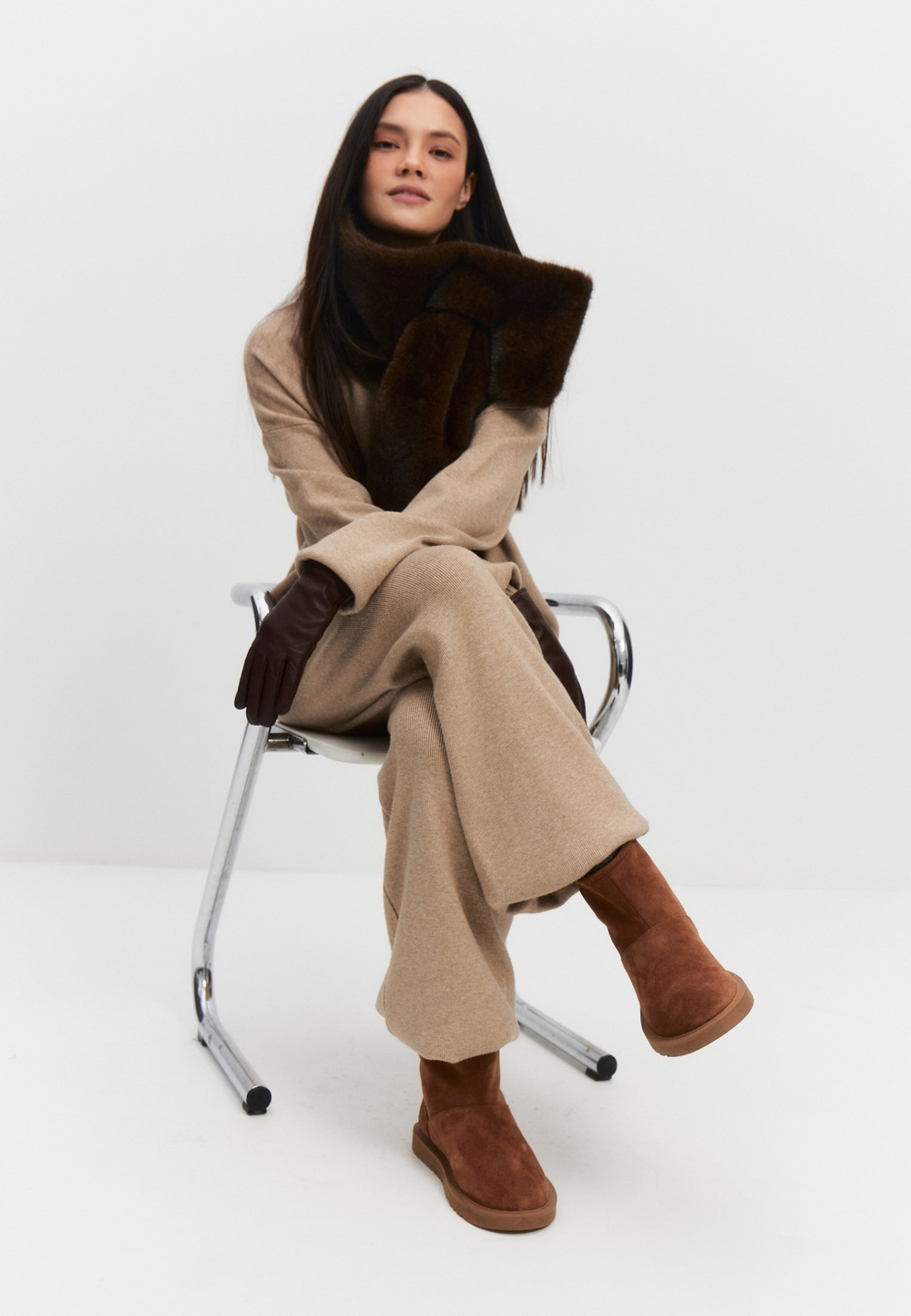 Угги // Ani // Coffee // Suede