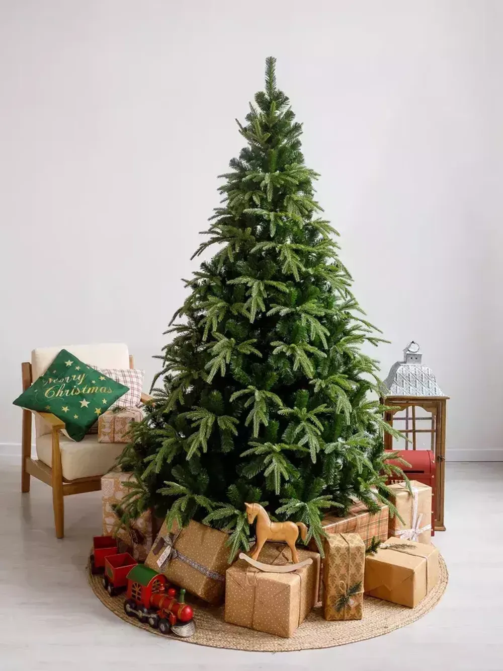 Ель искусственная «Форесто» (Литая+пвх) 180 см / 1.8 м