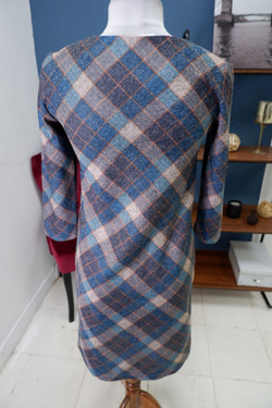 Платье Deniza в клетку 44 размер, новое