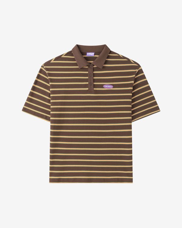 Поло Nineties коричневое - фото 1