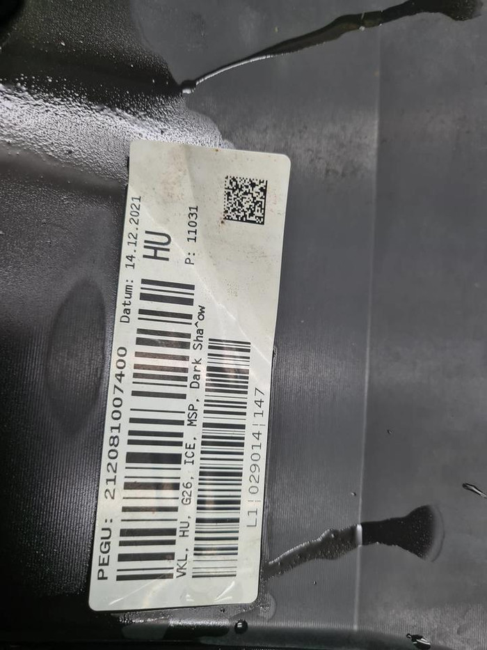 Юбка заднего бампера BMW 4er G26 (20-24) M-paket