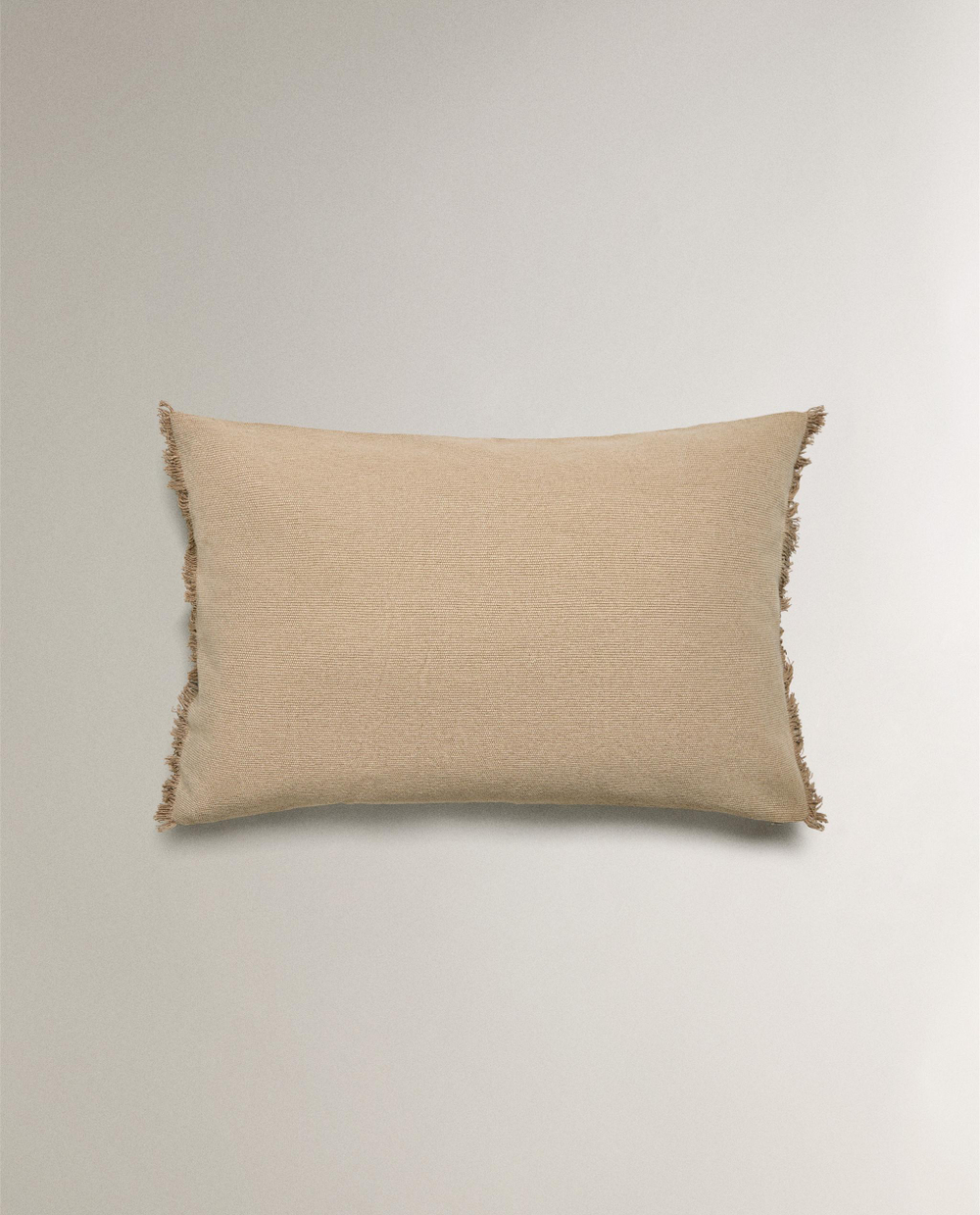 Zara Home наволочка декоративная из хлопка, бежевый, 50x75 см · 6329/008