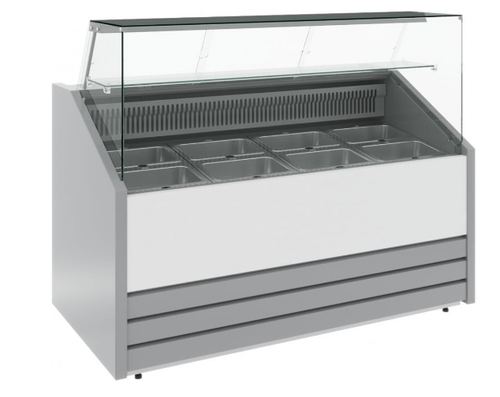 Нейтральная витрина CARBOMA COLORE GС75 N 1,2-1 9006-9003