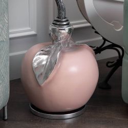 Столик декоративный с серебрянной столещницей Яблоко Евы Сильвер Пиони