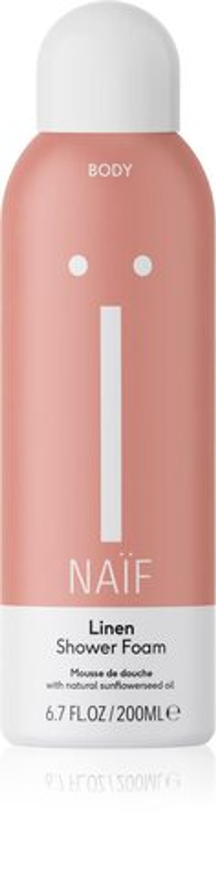 Naif Body Linen - пена для душа /   200  ml  / GTIN 8719325317688