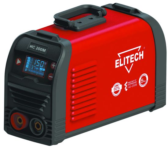 Сварочный инвертор "ELITECH" ИС 200М (Е1703.017.00)
