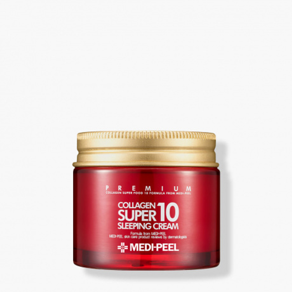 [Medi-Peel] Collagen Super 10 Sleeping Cream -Ночной крем для лица с коллагеном, 70 мл
