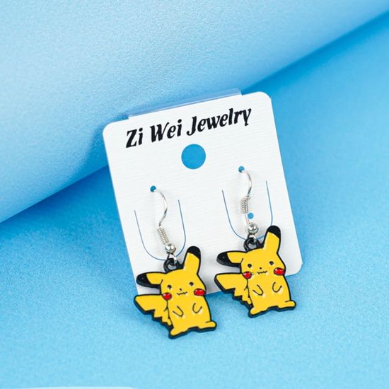 Серьги Покемон "Pikachu"