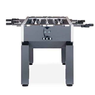 Игровой стол - футбол "Nine Star Iron Men ITSF Grey" (144х75,5х90)