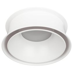 Светильник встраиваемый декоративный ЭРА KL94 WH под лампу MR16 GU5.3 белый пластиковый