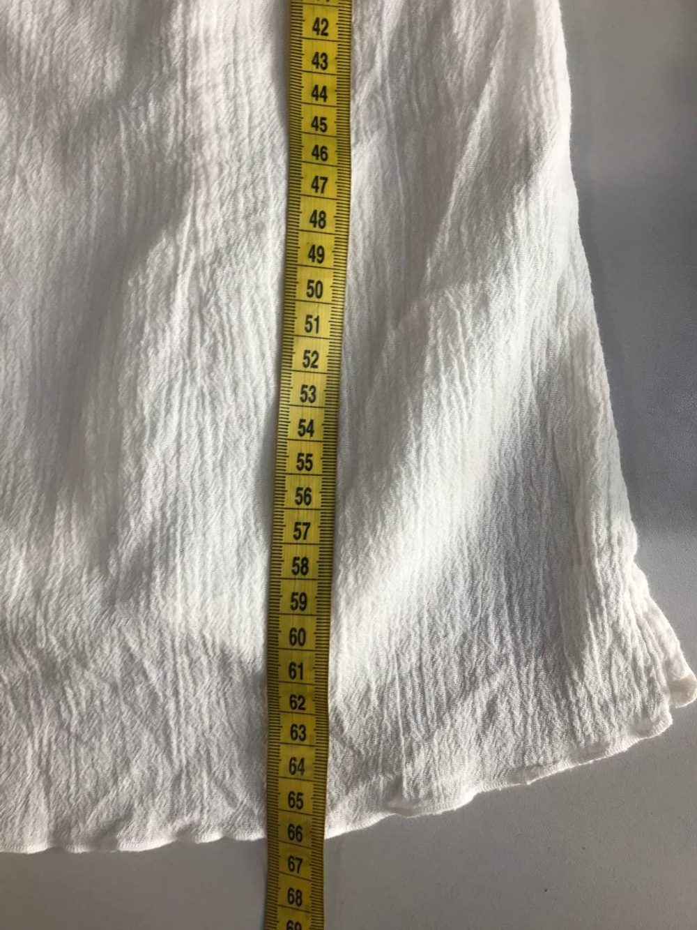 Блузка для летнего образа, визуально на 44 размер