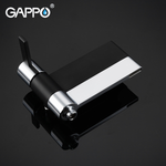 Смеситель для ванны GAPPO чёрный G3281