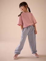 Брюки для девочки Next E61-304, Голубой, Белый