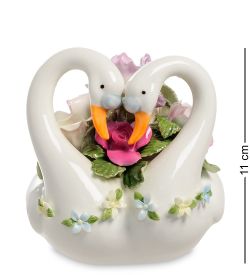 Pavone CMS-10/40 Муз. статуэтка Лебеди «Вместе навсегда»