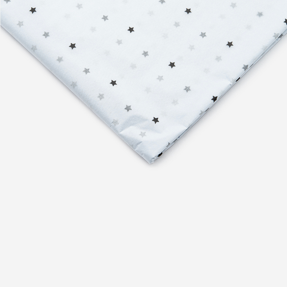 Тишью "Черные звезды", 500*680мм