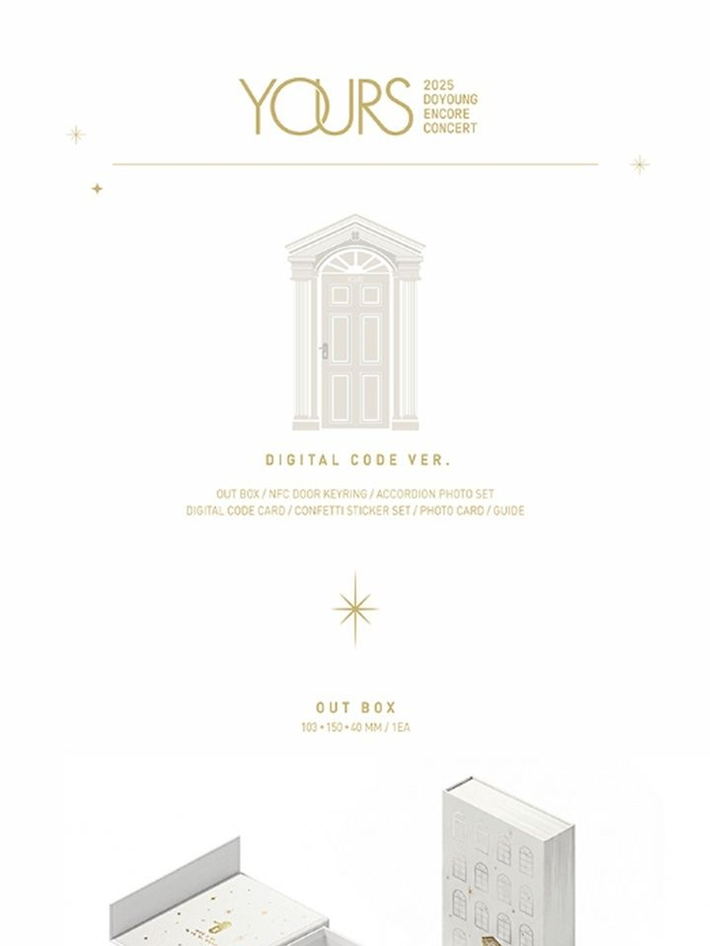 Альбом DOYOUNG - Yours 2025 ENCORE CONCERT DIGITAL CODE VER.