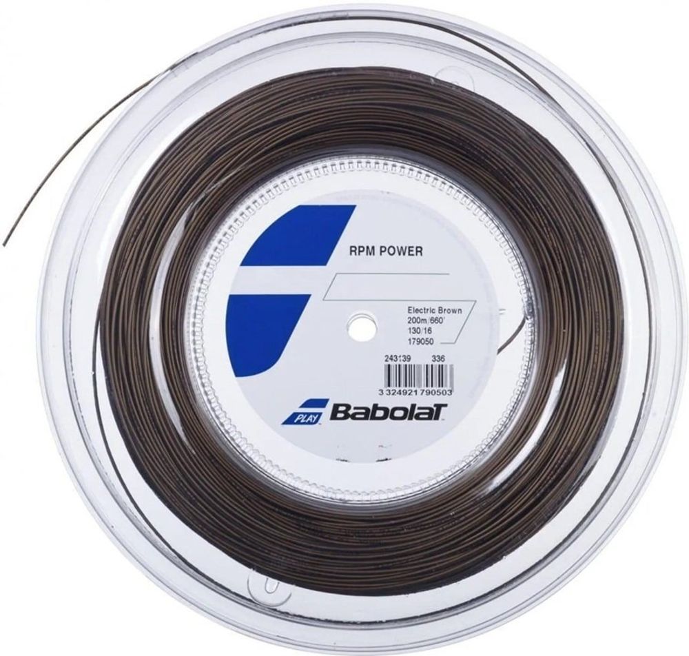 Струны для тенниса BABOLAT RPM POWER Бобины 200 м